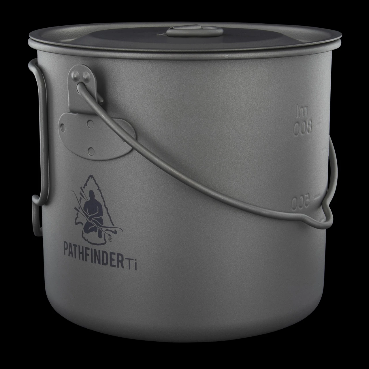 Pathfinder Titanium Bush Pot 1,100ml - Image 3