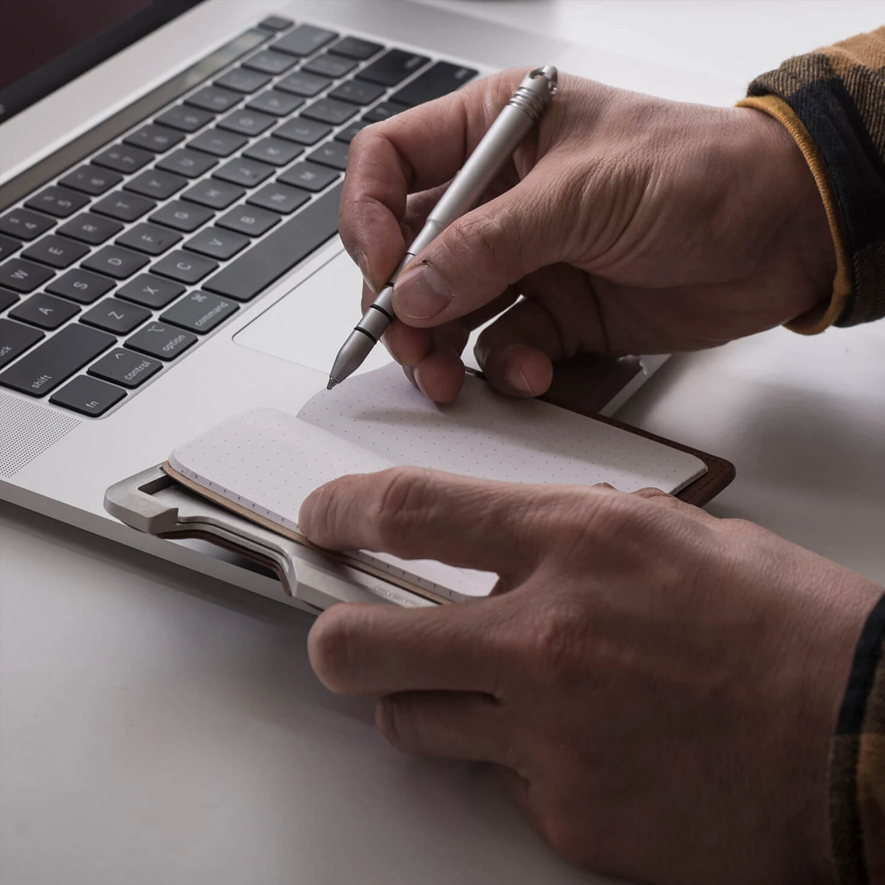 Dango D01 Dapper Pen Wallet Rawhide - Image 2