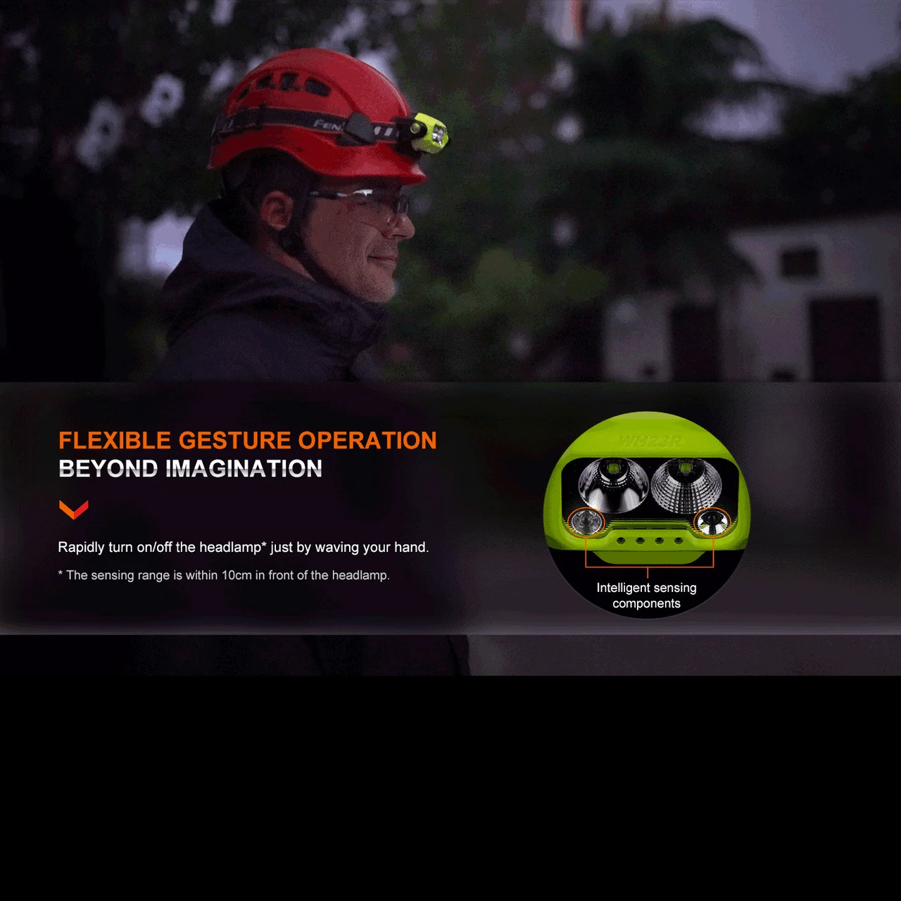 Fenix WH23R Rechargeable Gesture Sensing Headlamp - Image 14