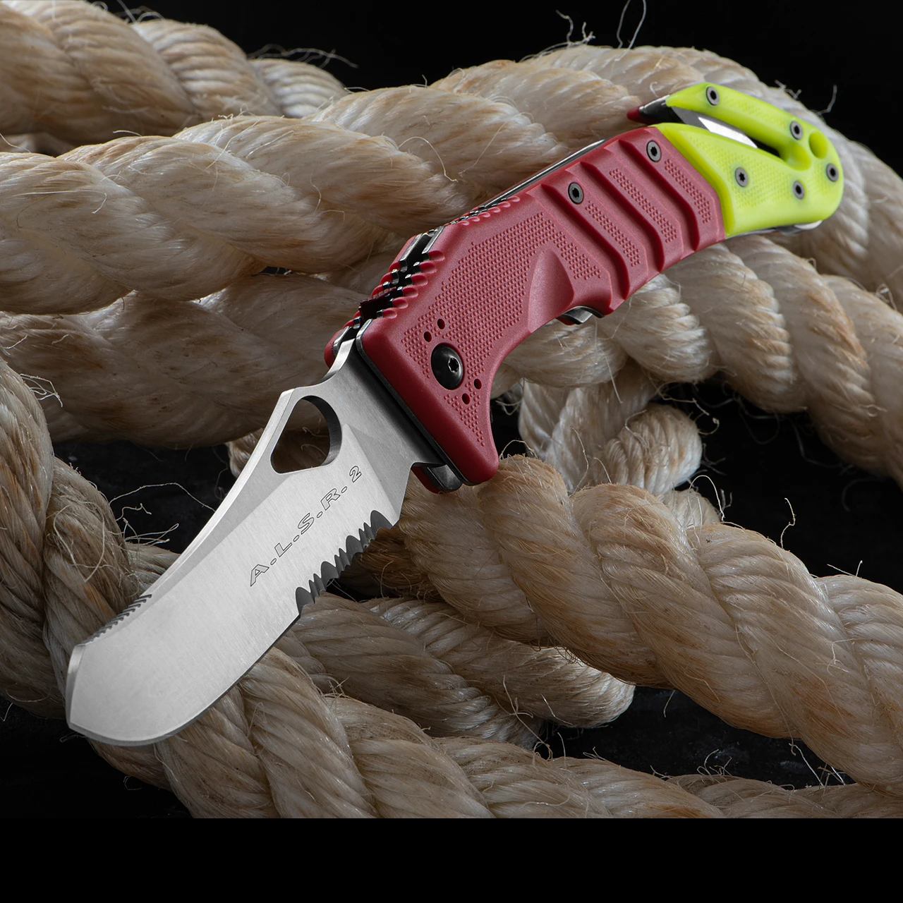 Fox ALSR 2 Rescue Knife Red - Image 7