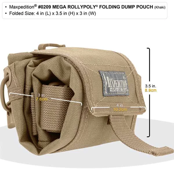Maxpedition Mega Rollypoly Dump Pouch - Image 6