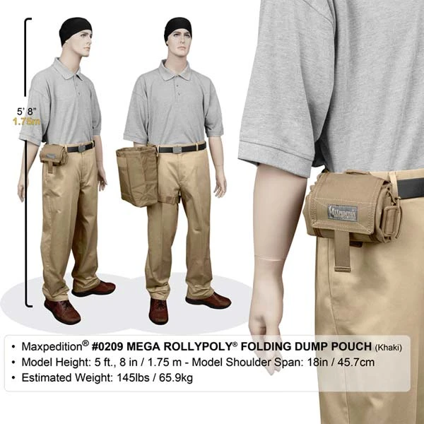 Maxpedition Mega Rollypoly Dump Pouch - Image 5