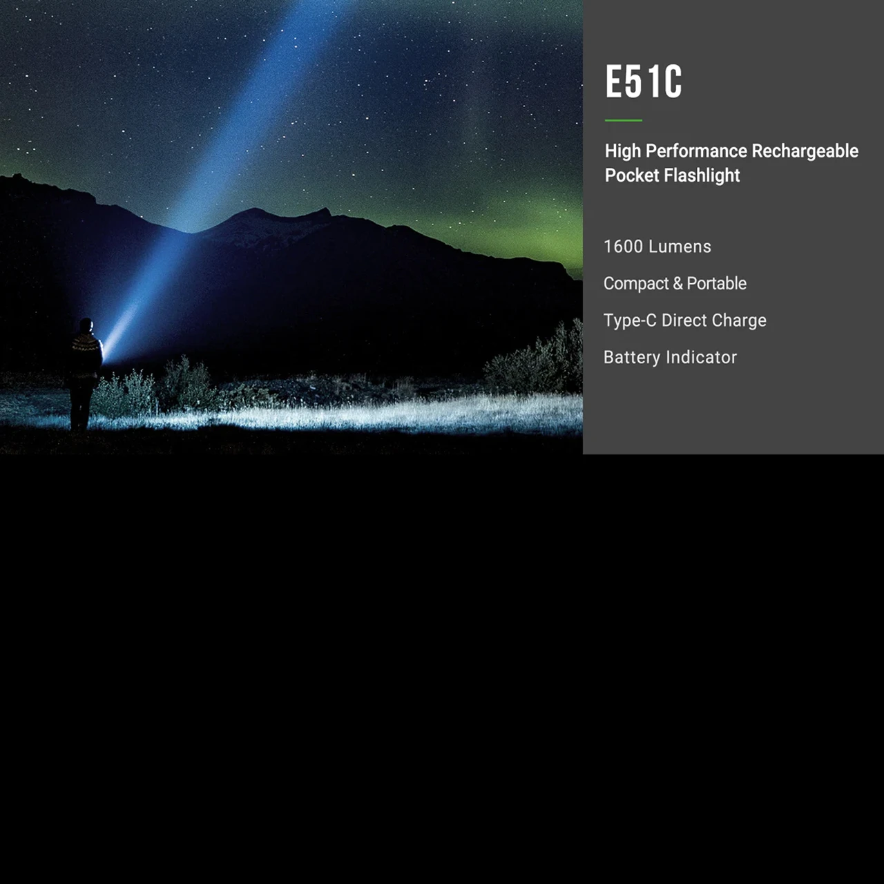 Nextorch E51C Rechargeable Pocket Flashlight - Image 2