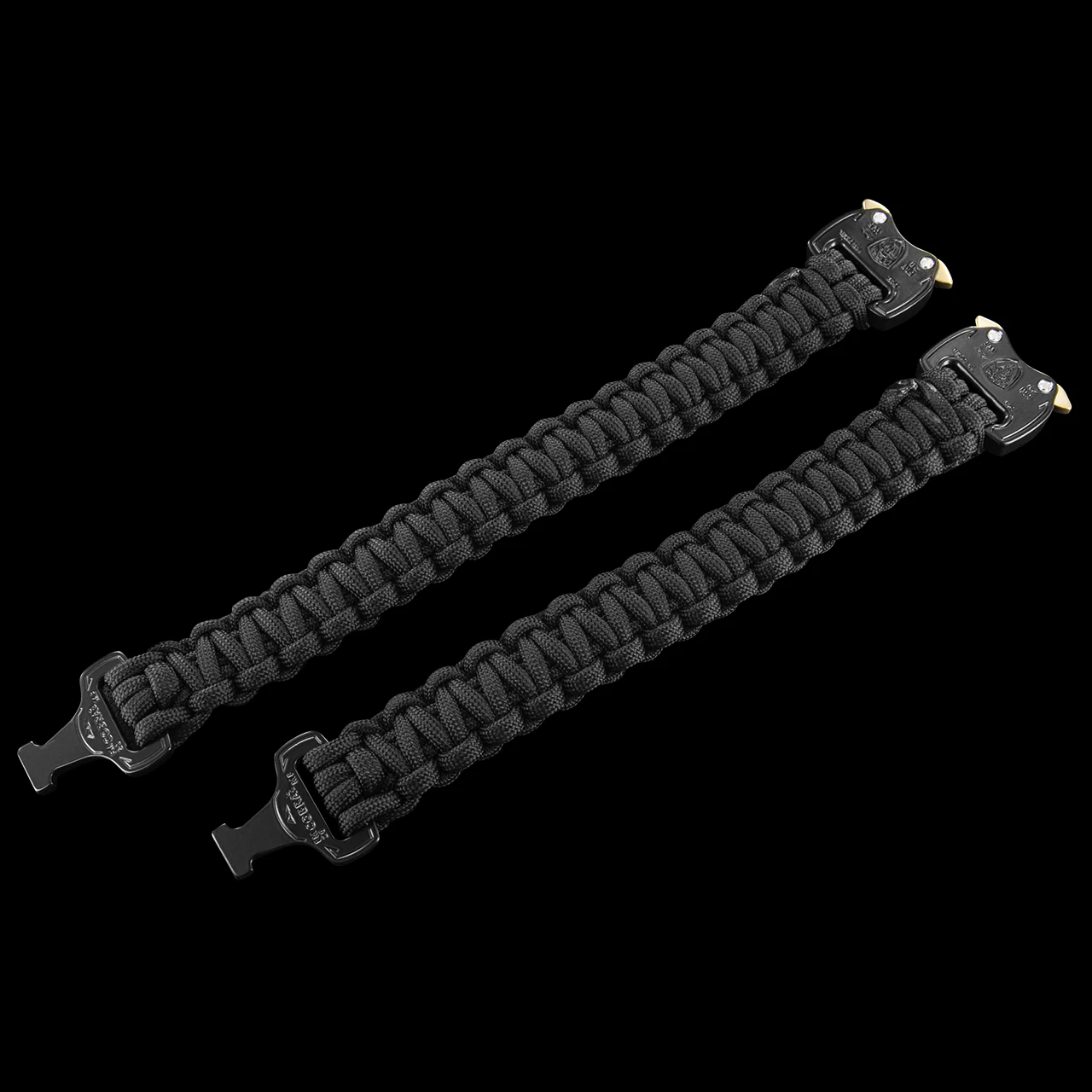 RCP AustriAlpin COBRA Paracord Bracelet Black - Image 5