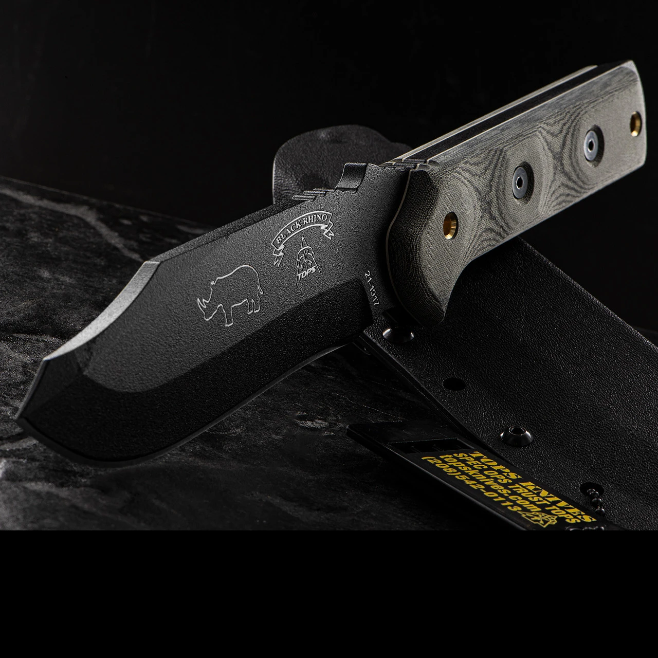 TOPS Knives TOPS Black Rhino - Image 7