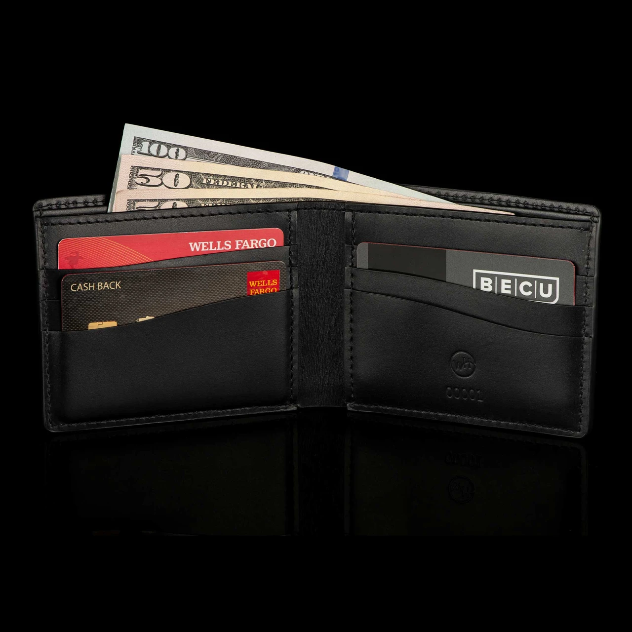 William Henry Bi-Fold Wallet Midnight - Image 6