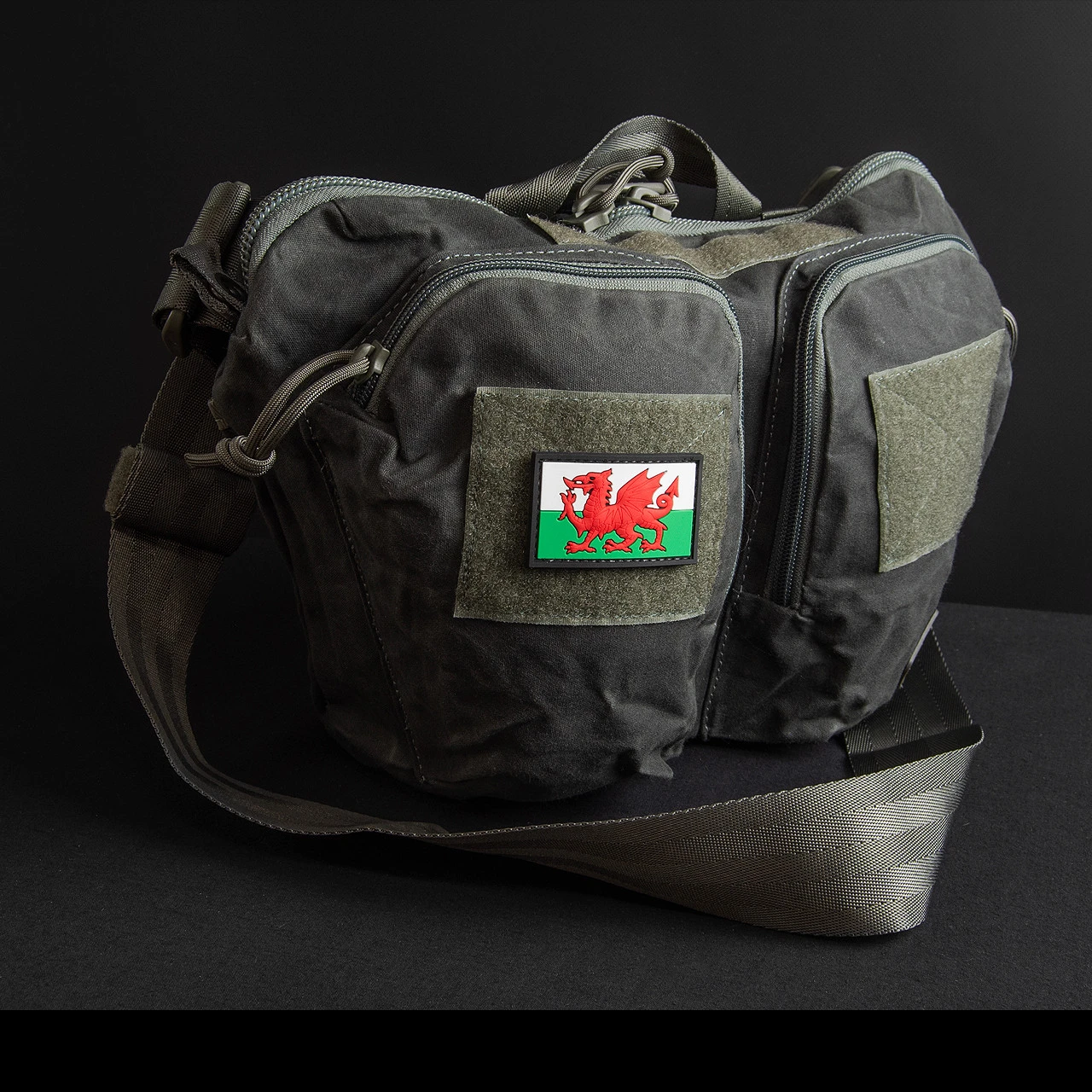 Magforce Aries Cross Body Waxed Canvas Bag - Image 6