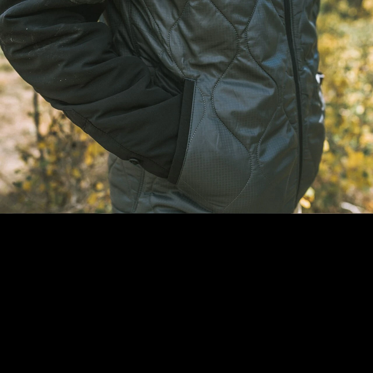 TAD M-65 Field Jacket Liner Black - Image 3