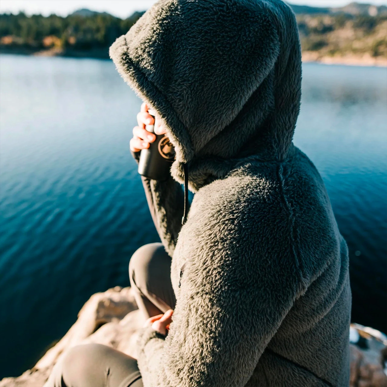 TAD Women Lynx Hoodie Unpatched Black - Image 3