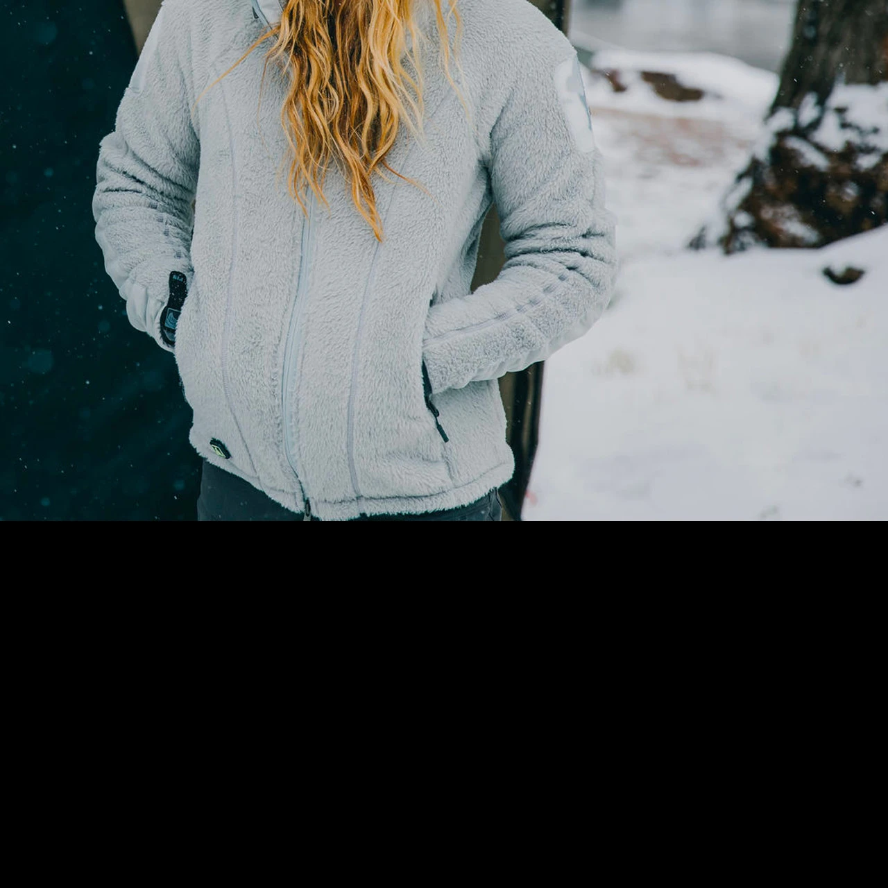 TAD Women Lynx Hoodie Unpatched Black - Image 6