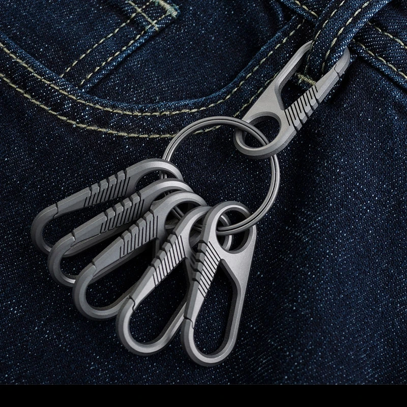 MecArmy CH6 Titanium Carabiner - Image 4