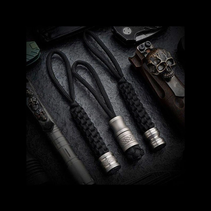 MecArmy FFT Titanium Bead And Lanyard Model A