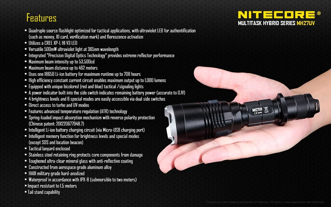Nitecore MH27UV - Image 13