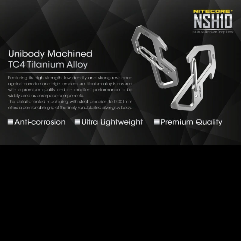 Nitecore NSH10 Snap Hook - Image 4