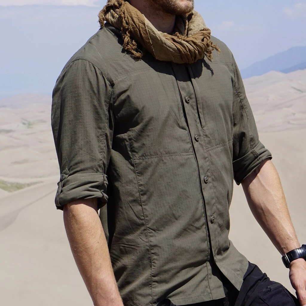 TAD Latitude Field Shirt Tarmac - Image 7