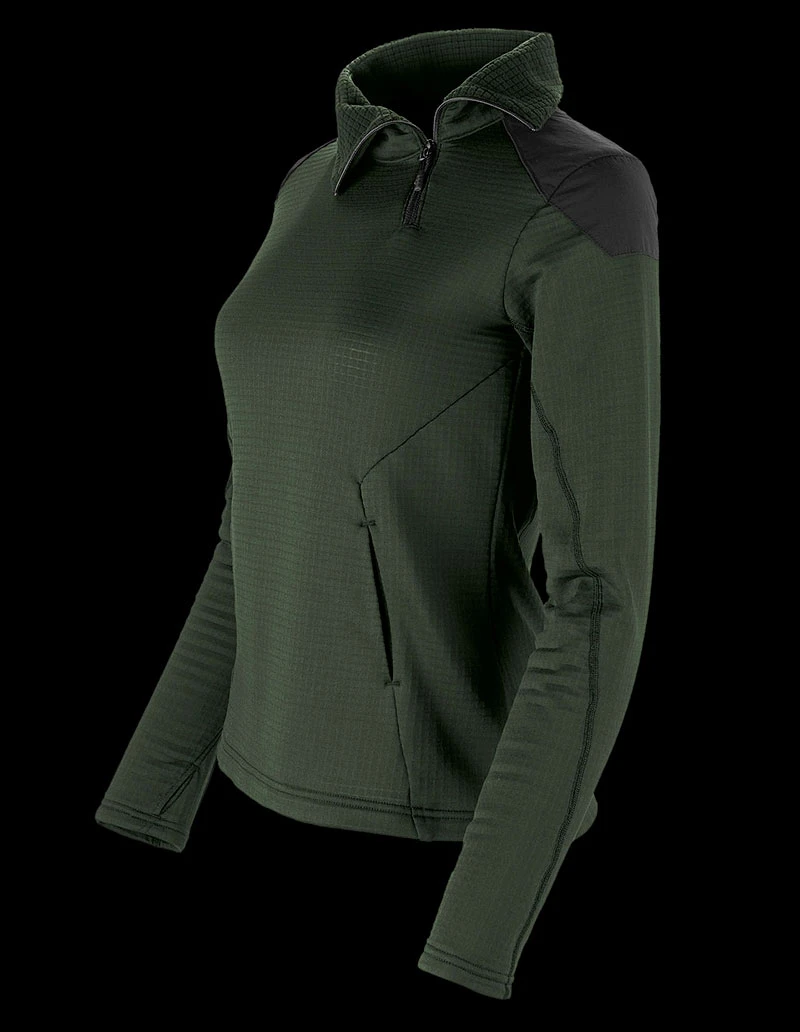 TAD Women Storm Pullover Loden Green - Image 5
