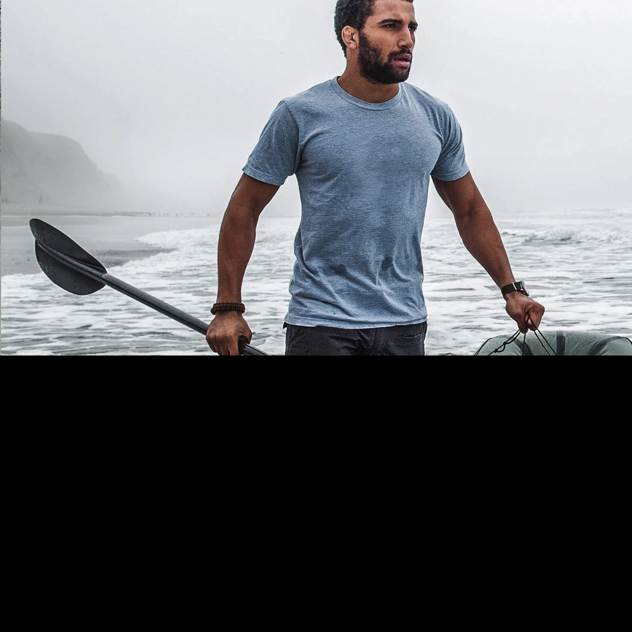 TAD Traverse Tech T-Shirt Black - Image 3